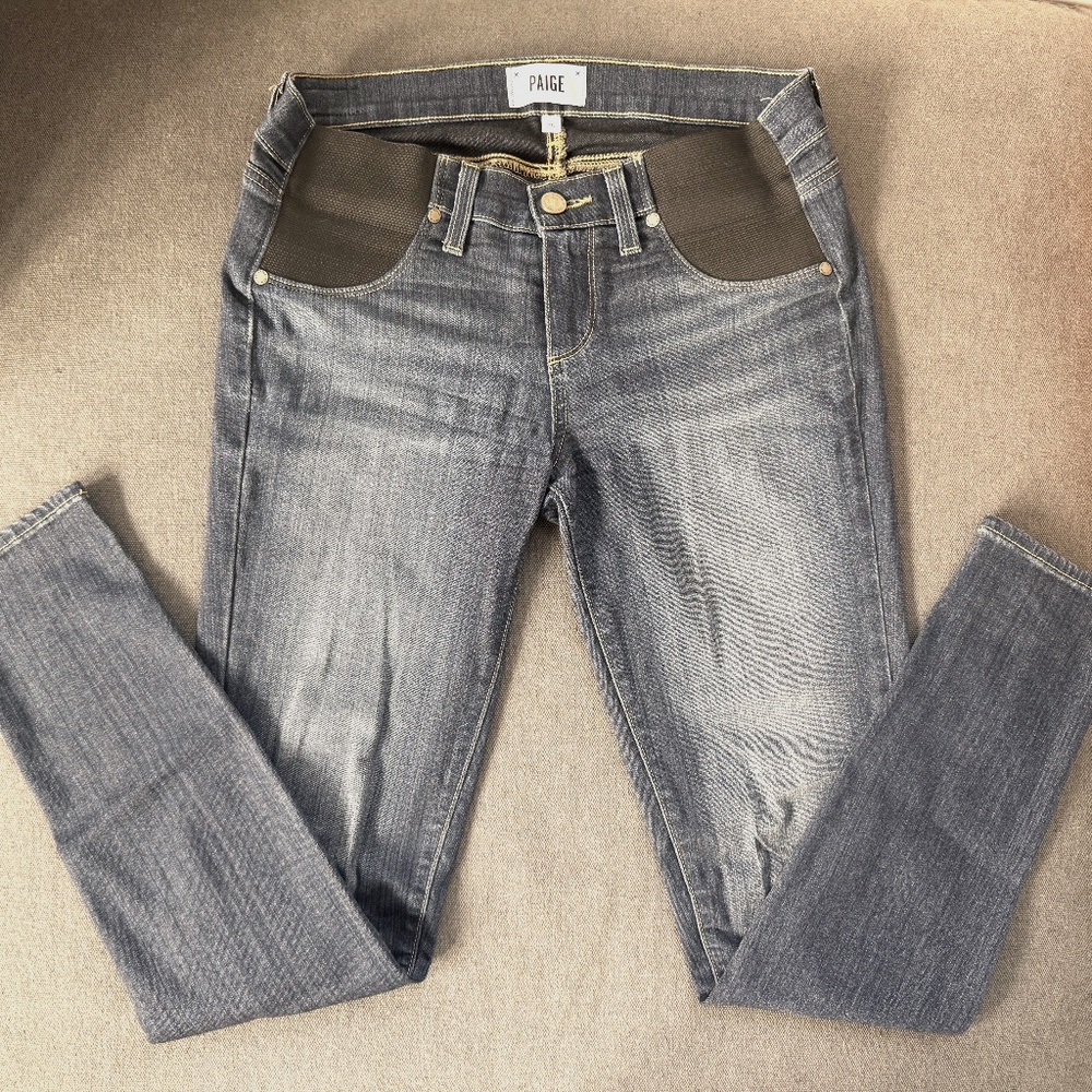Paige Verdugo Ultra-Skinny Maternity Jeans Size 26